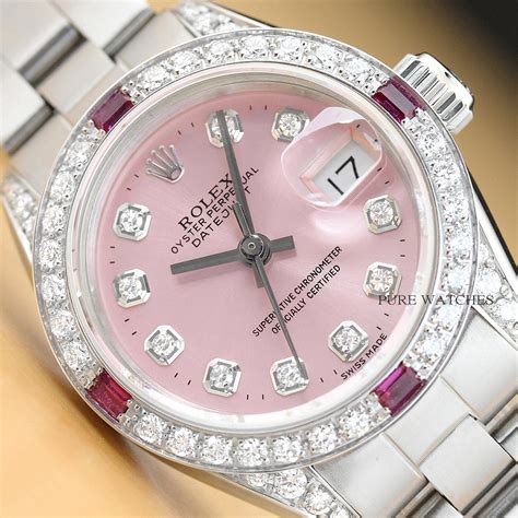 rolex ruby diamonds|original rolex bezel.